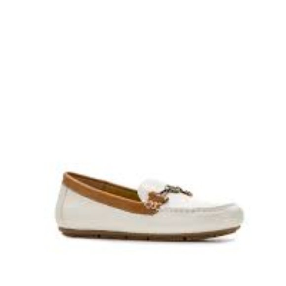 Patricia Nash Shoes - Patrica Nash Ivory/Tan Trevi Moccasin